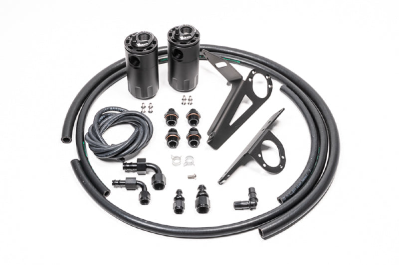 Radium Engineering 00-05 Honda S2000 LH Drive Only Dual Catch Can Kit Fluid Lock - GTR Auto