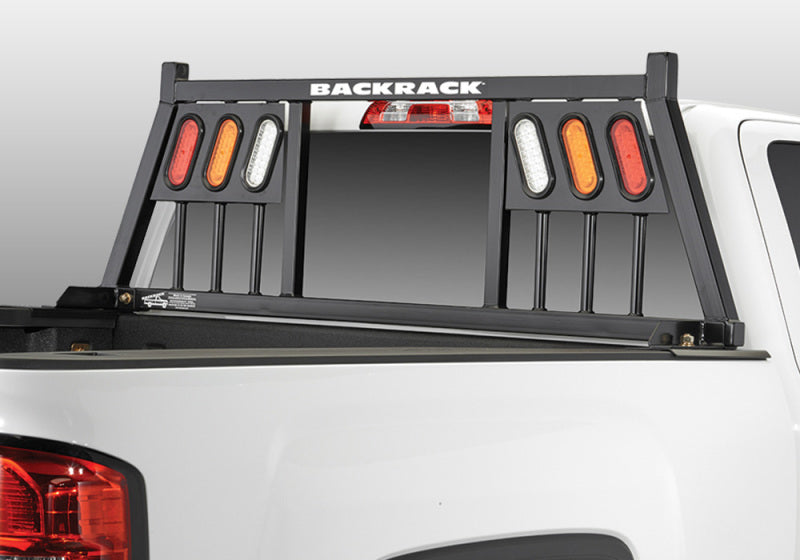 BackRack 01-23 Silverado/Sierra 2500HD/3500HD Three Light Rack Frame Only Requires Hardware