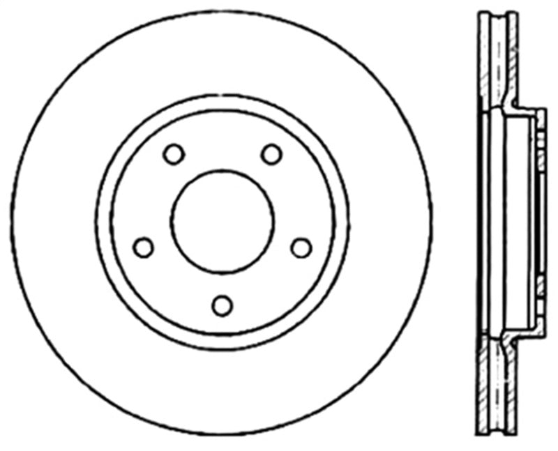 StopTech Slotted Sport Brake Rotor