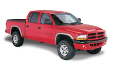 Load image into Gallery viewer, Bushwacker 97-04 Dodge Dakota Fleetside Extend-A-Fender Style Flares 4pc - Black