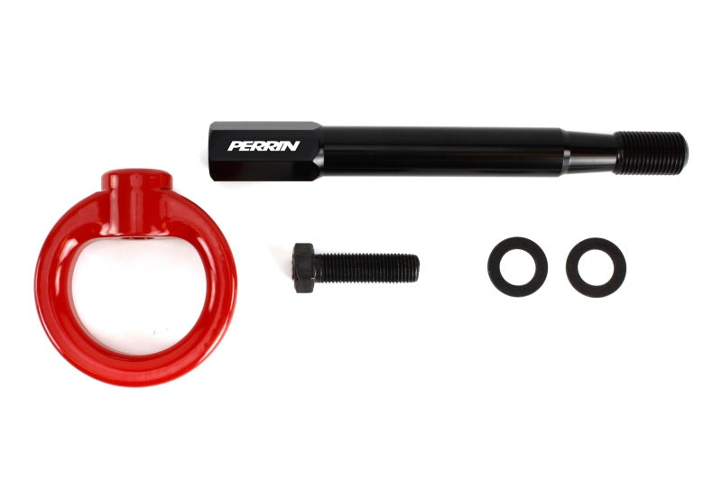 PERRIN 22-26 Toyota GR86 Tow Hook Kit (Front) - Red - GTR Auto