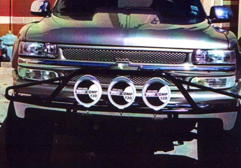 N-Fab Pre-Runner Light Bar 99-02 Chevy Tahoe/Suburban 00-05 1500/2500/3500 - Gloss Black