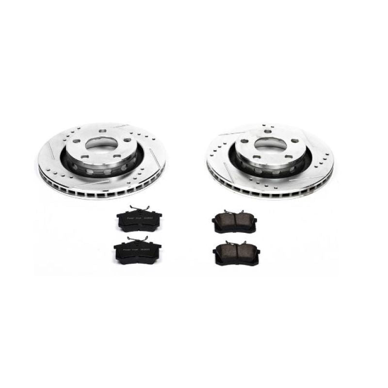 Power Stop 1999 Audi A8 Rear Z23 Evolution Sport Brake Kit