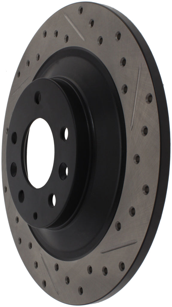 StopTech 06-07 Mazda Tribute 6 Slotted & Drilled Left Rear Rotor