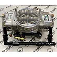 Load image into Gallery viewer, Fragola 7/8-20 Dual Inlet 4150 -8AN Competition Fuel Line Kit