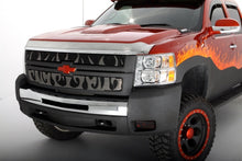 Load image into Gallery viewer, AVS 07-13 Chevy Silverado 1500 Aeroskin Low Profile Hood Shield - Chrome