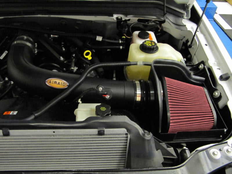 Airaid 08-10 Ford F-250/350 5.4L CAD Intake System w/ Tube (Oiled / Red Media)