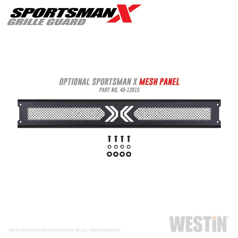 Westin 2020 Chevy Silverado 2500/3500 Sportsman X Grille Guard - Textured Black
