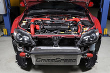 Load image into Gallery viewer, GrimmSpeed 2008-2014 Subaru STI Front Mount Intercooler Kit Raw Core / Red Pipe