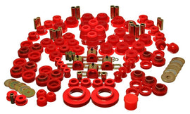 Energy Suspension 97-06 Jeep Wrangler TJ Red Hyper-Flex Master Bushing Set - GTR Auto