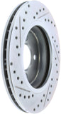 StopTech 02-06 Mini Cooper Select Sport Slotted & Drilled Front Left Rotor