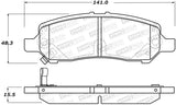 StopTech Street Brake Pads - Front
