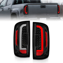 Load image into Gallery viewer, ANZO 15-21 GMC Canyon LED Taillights w/ Light Bar Black Housing Clear Lens