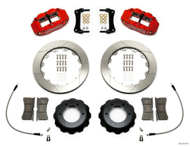 Wilwood Narrow Superlite Red 6R Front Kit 12.88in Slotted Rotor w/ Lines 05-15 Toyota Tacoma
