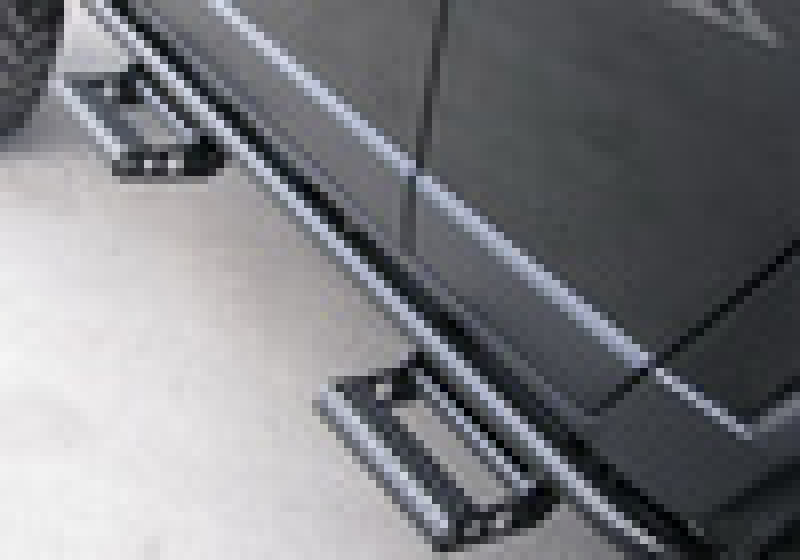 N-Fab RKR Step System 19-21 Dodge Ram 1500 Quad Cab All Beds - Tex. Black - Cab Length - 1.75in