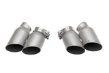 SOUL 13-19 Porsche 991.1 / 991.2 Turbo Bolt On Exhaust Tips - GT2 Style (Signature Satin)