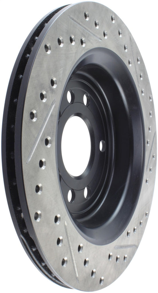 StopTech 03-09 Saab 9-3 Slotted & Drilled Right Rear Rotor