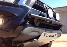 Load image into Gallery viewer, N-Fab Light Bar 12-15 Toyota Tacoma - Gloss Black - Light Tabs w/o License Plate Tabs