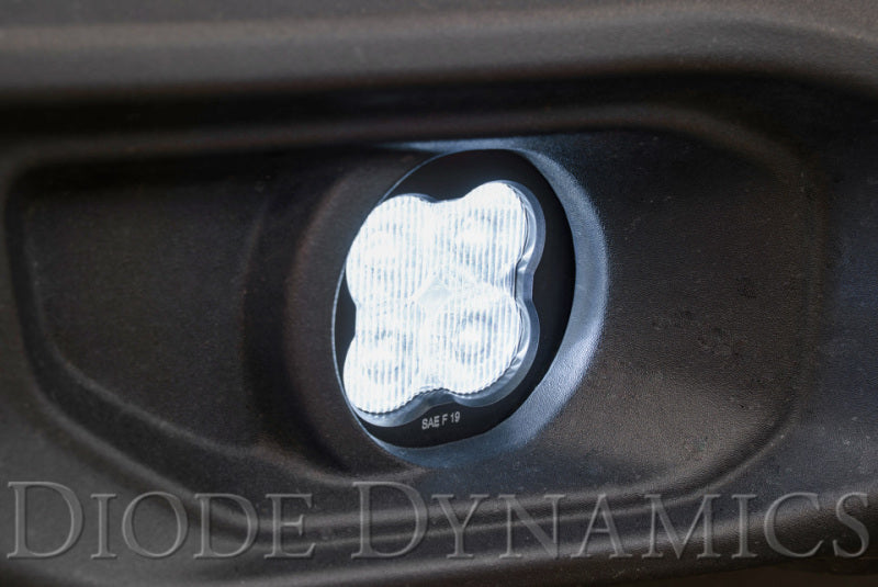 Diode Dynamics SS3 Type MS LED Fog Light Kit Pro - Yellow SAE Fog