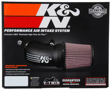 Load image into Gallery viewer, K&amp;N 17-18 Harley-Davidson Touring Models Performance Air Intake System Silver