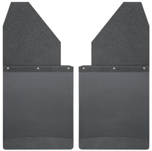 Load image into Gallery viewer, Husky Liners Universal 14in W Black Top &amp; Weight Kick Back Mud Flaps