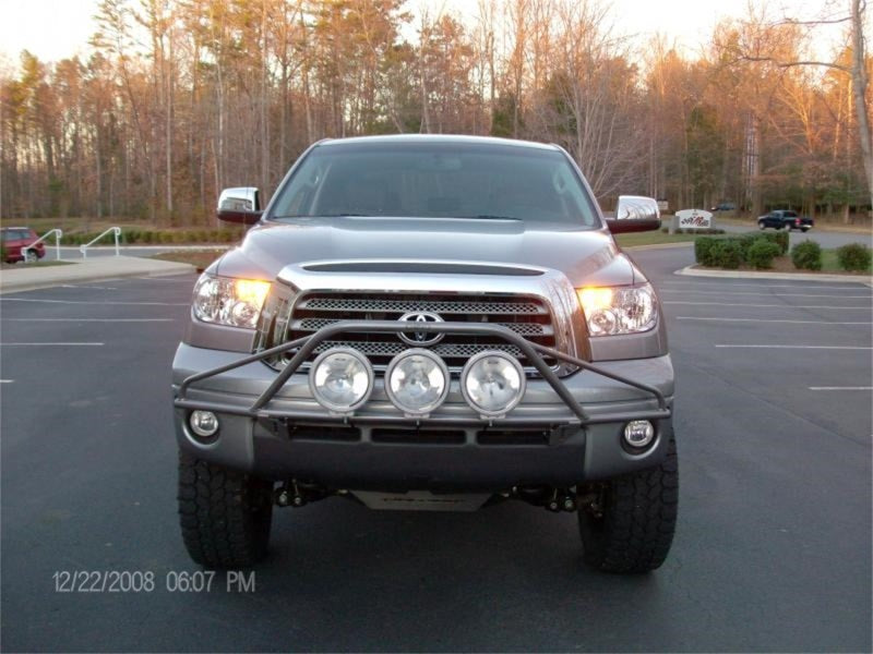 N-Fab Pre-Runner Light Bar 07-13 Toyota Tundra - Gloss Black