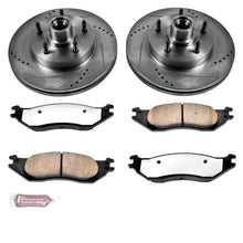 Load image into Gallery viewer, Power Stop 04-05 Ford E-150 Club Wagon Front Z36 Truck &amp; Tow Brake Kit