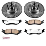 Power Stop 04-05 Ford E-150 Club Wagon Front Z36 Truck & Tow Brake Kit