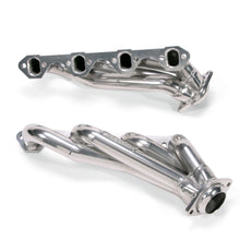 Load image into Gallery viewer, BBK 79-93 Mustang 351 Swap Shorty Unequal Length Exhaust Headers - 1-5/8 Silver Ceramic