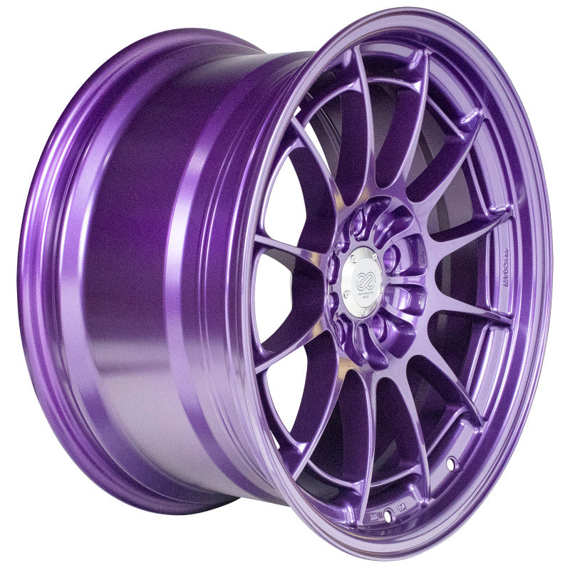 Enkei NT03+M 18x9.5 5x114.3 40mm Offset 72.6mm Bore Purple Wheel (MOQ 40)