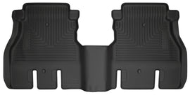 Husky Liners 19-24 Jeep Wrangler JLU WeatherBeater Second Row Black Floor Liners - GTR Auto