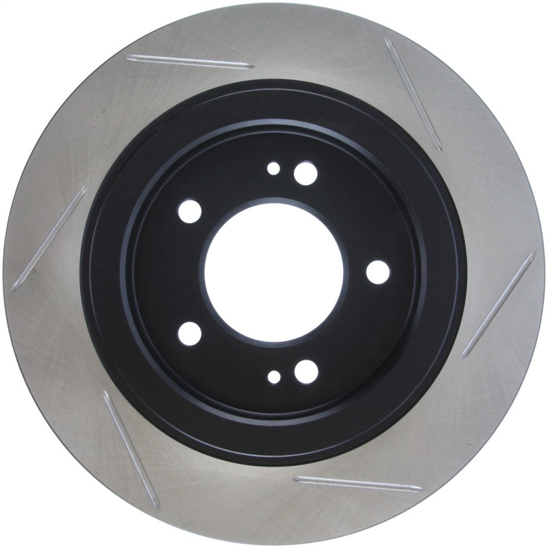 StopTech Slotted Sport Brake Rotor 13-15 Kia Optima w/ Electric Parking Brake - Rear Passenger Side