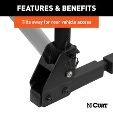 Load image into Gallery viewer, Curt Extendable Hitch-Mounted Bike Rack (2 or 4 Bikes 1-1/4in or 2in Shank)