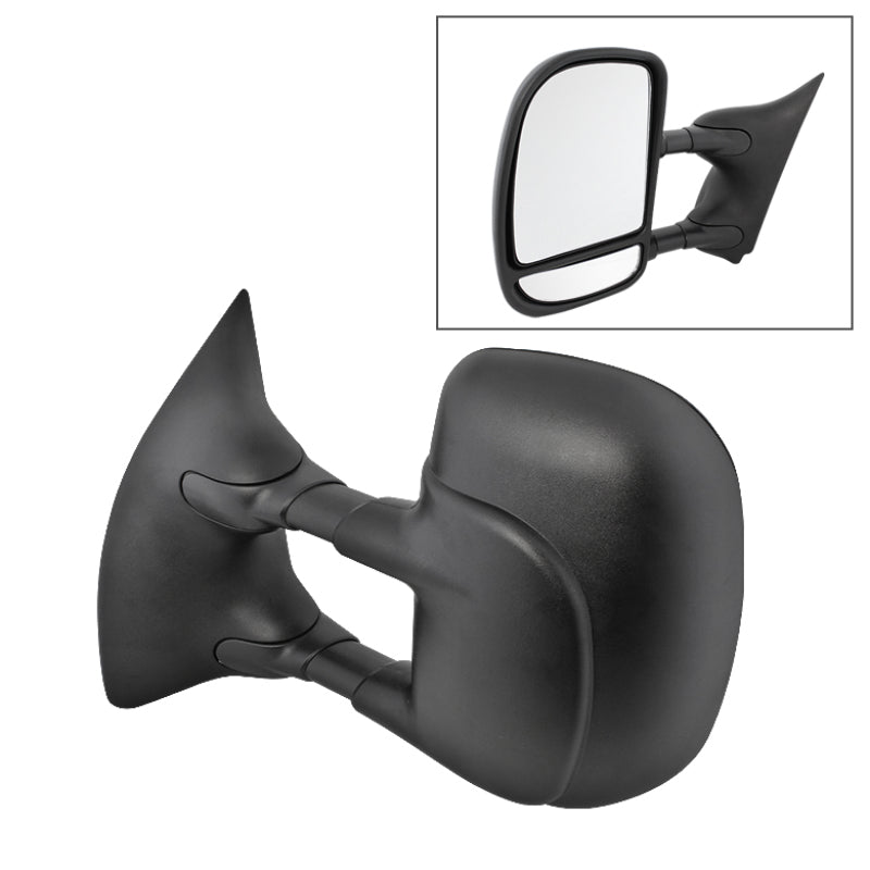 xTune Ford Superduty 02-07 Manual Extendable Power Adjust Mirror Left MIR-FDSD99S-PW-L