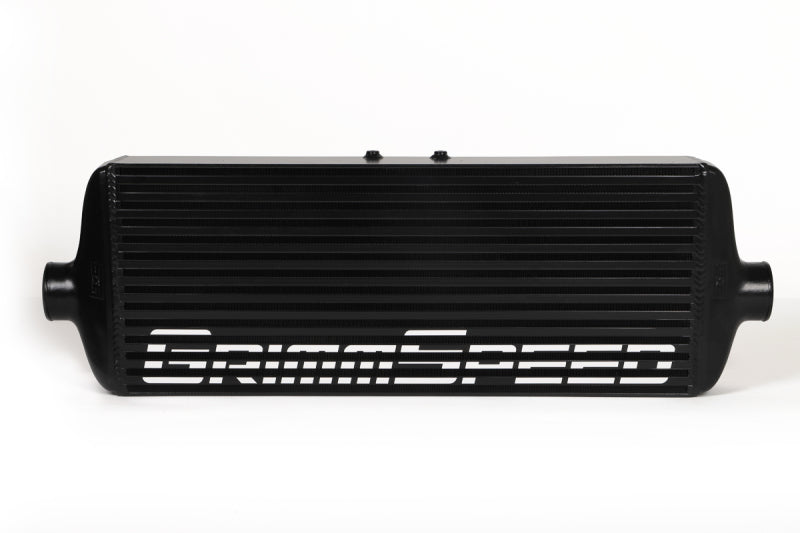 GrimmSpeed 2015+ Subaru WRX Front Mount Intercooler Kit Black Powder Core / Black Pipe