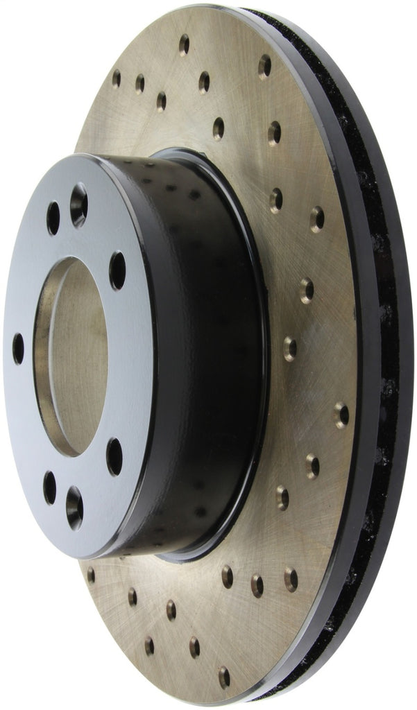StopTech 89-92 Mazda RX-7 Drilled Left Front Rotor