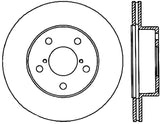 StopTech 05-07 Subaru Impreza WRX/STi Slotted & Drilled Right Rear Rotor