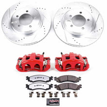 Load image into Gallery viewer, Power Stop 06-10 Mercury Mountaineer Front Z36 Truck &amp; Tow Kit w/Cals