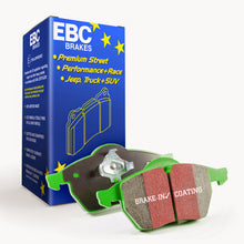 Load image into Gallery viewer, EBC 02+ Chrysler Grand Voyager (European Made) Greenstuff Front Brake Pads