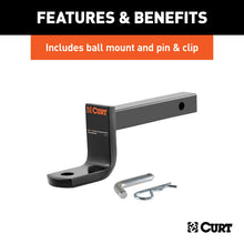 Load image into Gallery viewer, Curt 97-02 Saturn SC/SL/SW Coupe &amp; Sedan Class 1 Trailer Hitch w/1-1/4in Ball Mount BOXED