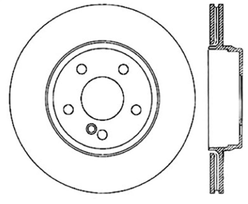 StopTech Drilled Sport Brake Rotor