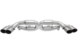 SOUL 13-19 Porsche 991.1 / 991.2 Turbo X-Pipe Exhaust - GT2 Style Tips (Signature Satin)