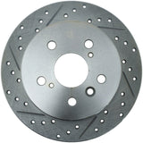 StopTech Select Sport Drilled & Slotted Rotor - Front Left