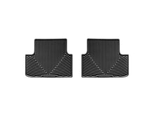 Load image into Gallery viewer, WeatherTech 08-12 Honda Accord Rear Rubber Mats - Black
