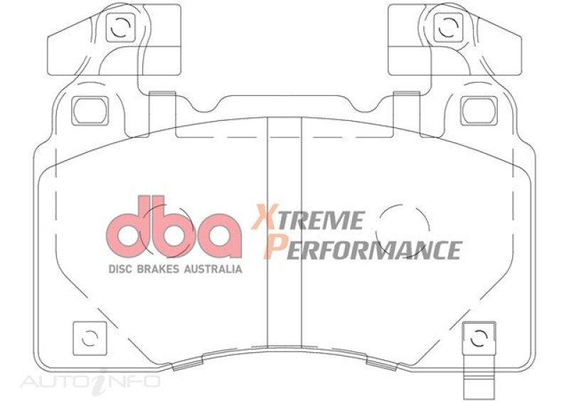 DBA 13-17 Holden Commodore VE/VF SSV Brembo XP Performance Front Brake Pads