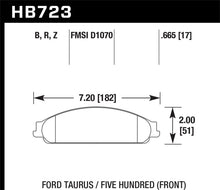Load image into Gallery viewer, Hawk 08-09 Ford Taurus / 05-07 Ford Five Hundred HPS 5.0 Street Front Brake Pads