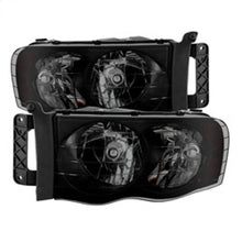 Load image into Gallery viewer, xTune Dodge Ram 1500 02-05 Amber Crystal Headlights HD-JH-DR02-AM-BSM