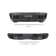 Load image into Gallery viewer, Go Rhino 07-20 Jeep Wrangler JL/JLU/JK/JKU/Gladiator JT Trailline Front Stubby Bumper - GTR Auto