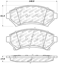 Load image into Gallery viewer, StopTech Sport Brake Pads w/Shims and Hardware - Front