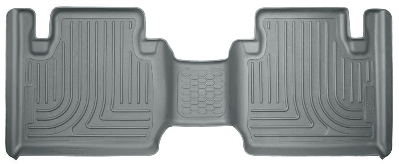 Husky Liners 12-15 Toyota Tacoma Extended Cab WeatherBeater Second Row Grey Floor Liners
